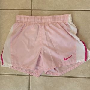 Pink Nike shorts